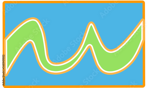 abstract background. Which can be used as a presentation sheet, banner design, template design.