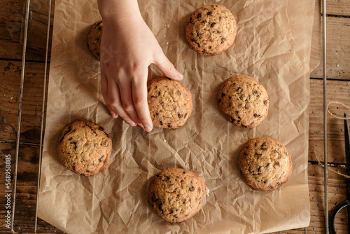 Cookies Freshly Baked photo