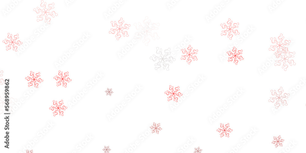 Light orange vector natural artwork with flowers. Light orange vector natural artwork with flowers.