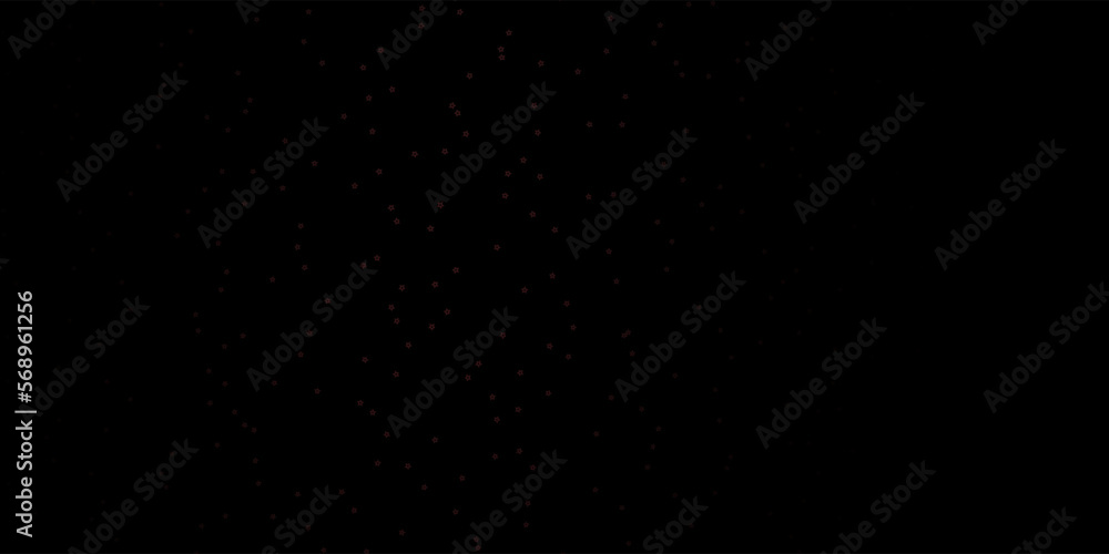Dark Pink vector background with small and big stars. Dark Pink vector background with small and big stars.