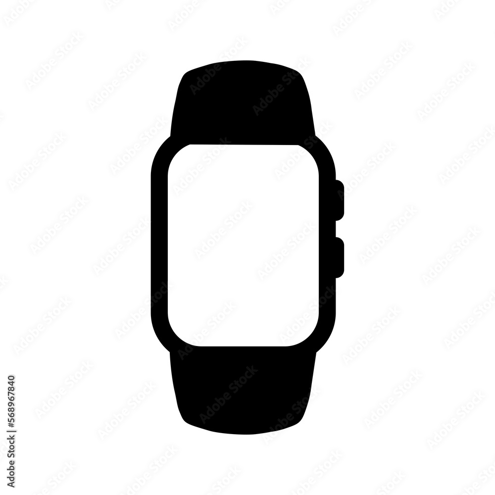 Smart watch icon isolated on white background. Device icon. Smart watch pictogram. Smart clock. Accessory. Wristwatch Smart watch icon isolated on white background. Device icon. Smart watch pictogram. Smart clock. Accessory. Wristwatch