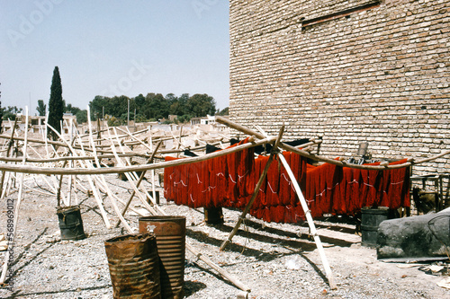 Dyeing With Red Pigment in Northern Afghanistan