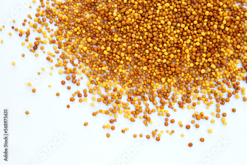 Yellow fertilizer plant food. High NPK © Bowonpat