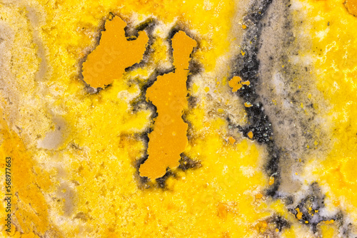 Yellow Jasper Closeup  