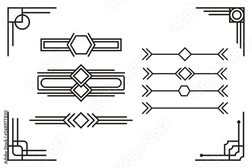 Calligraphy ornament line. Calligraphic text divider, border, separator decor design. Antique vintage victorian elegant decoration element. Filigree frame ornament line. Hand drawn vector illustration