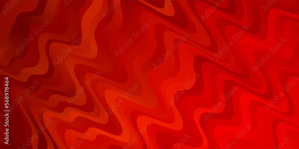Light Orange vector pattern with wry lines. Light Orange vector pattern with wry lines.