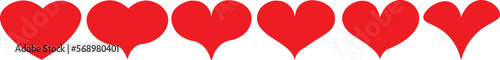 multiple red hears 