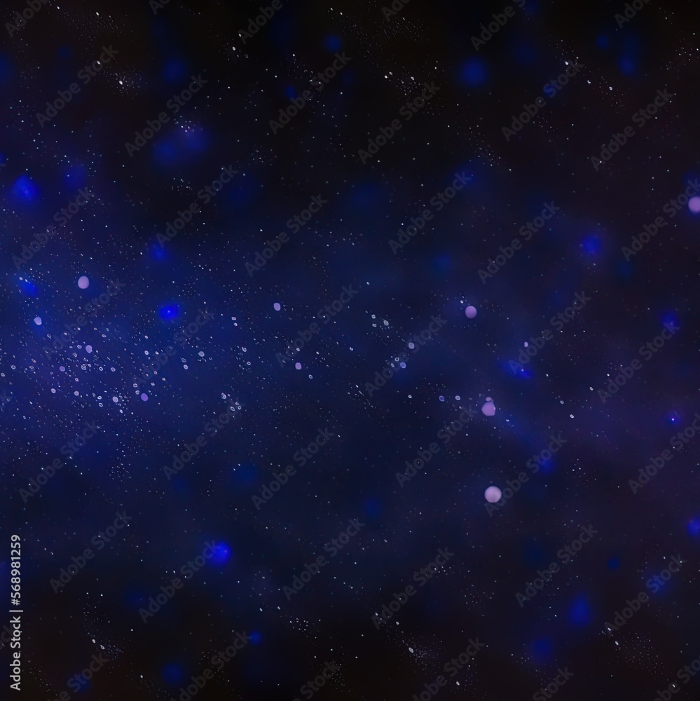 blue particles background