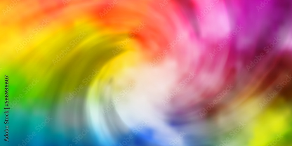 Obraz premium Light Multicolor vector texture with cloudy sky.