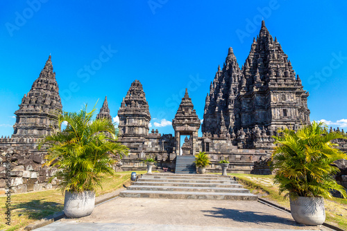 Photographie Prambanan temple in Yogyakarta
