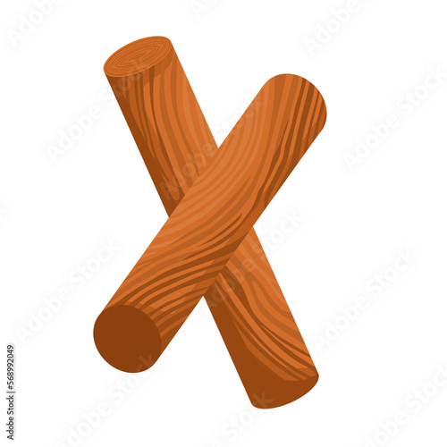 Claves  Illustration musical instrument 