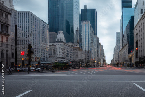city view,Generative IA © Eduardo