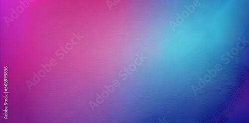 Blue magenta pink abstract gradient background with grainy texture effect, web banner design