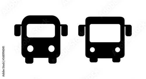 Bus icon vector illustration. bus sign and symbol. transport symbol