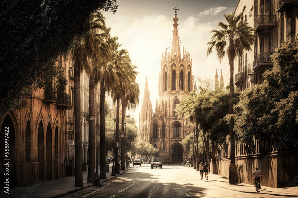 The Majestic Mediterranean: A Landscape of Barcelona