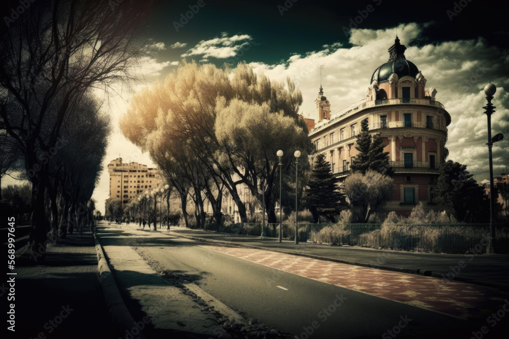 The Majestic Capital: A Landscape of Madrid 