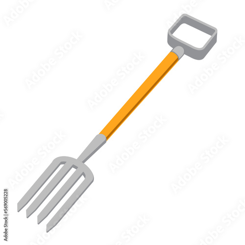 Garden tool illustration clipart 