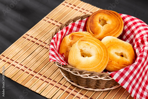 Pandequeso Or Cheese Bread - Traditional Colombian Gastronomy photo