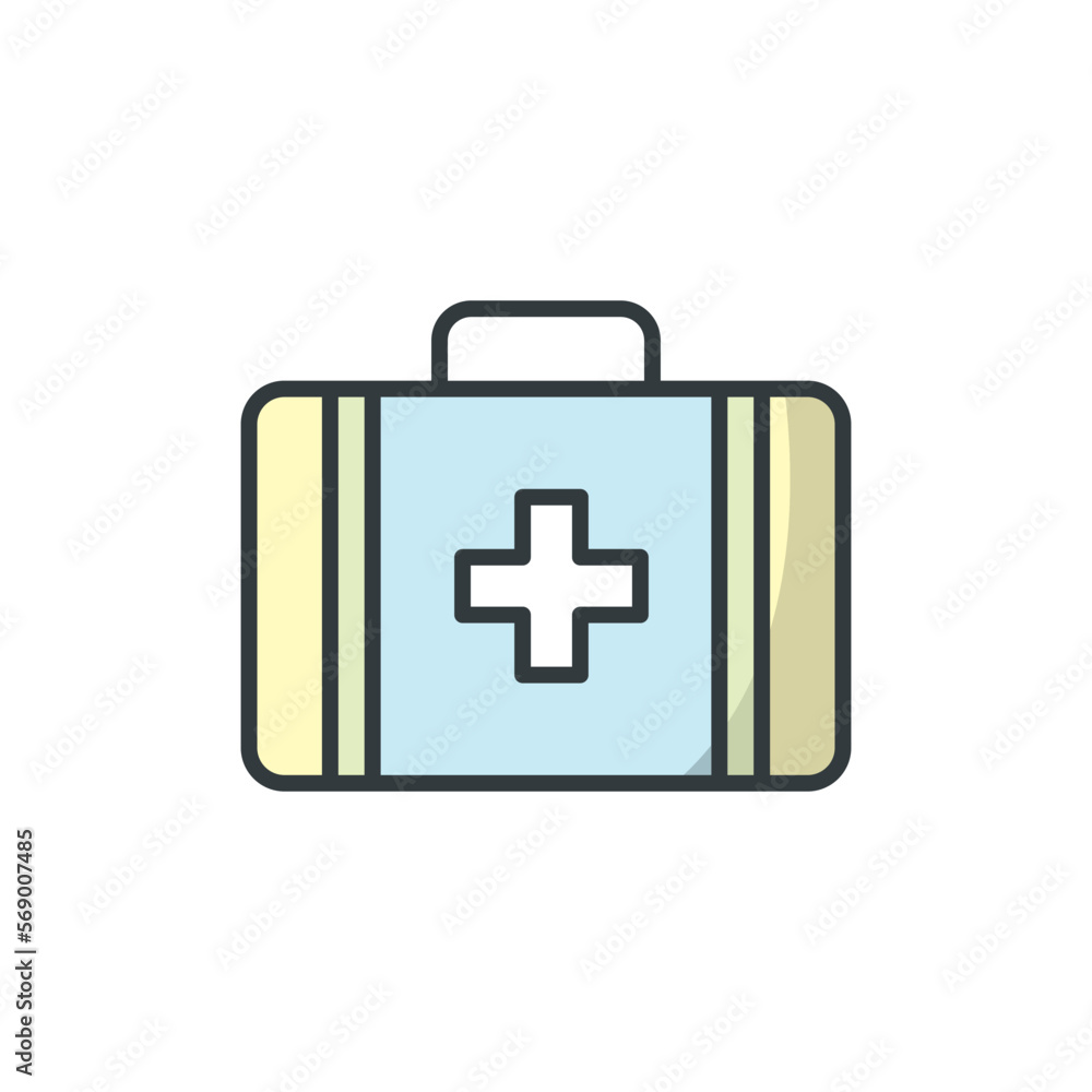 Medical kit icon vector design templates Medical kit icon vector design templates