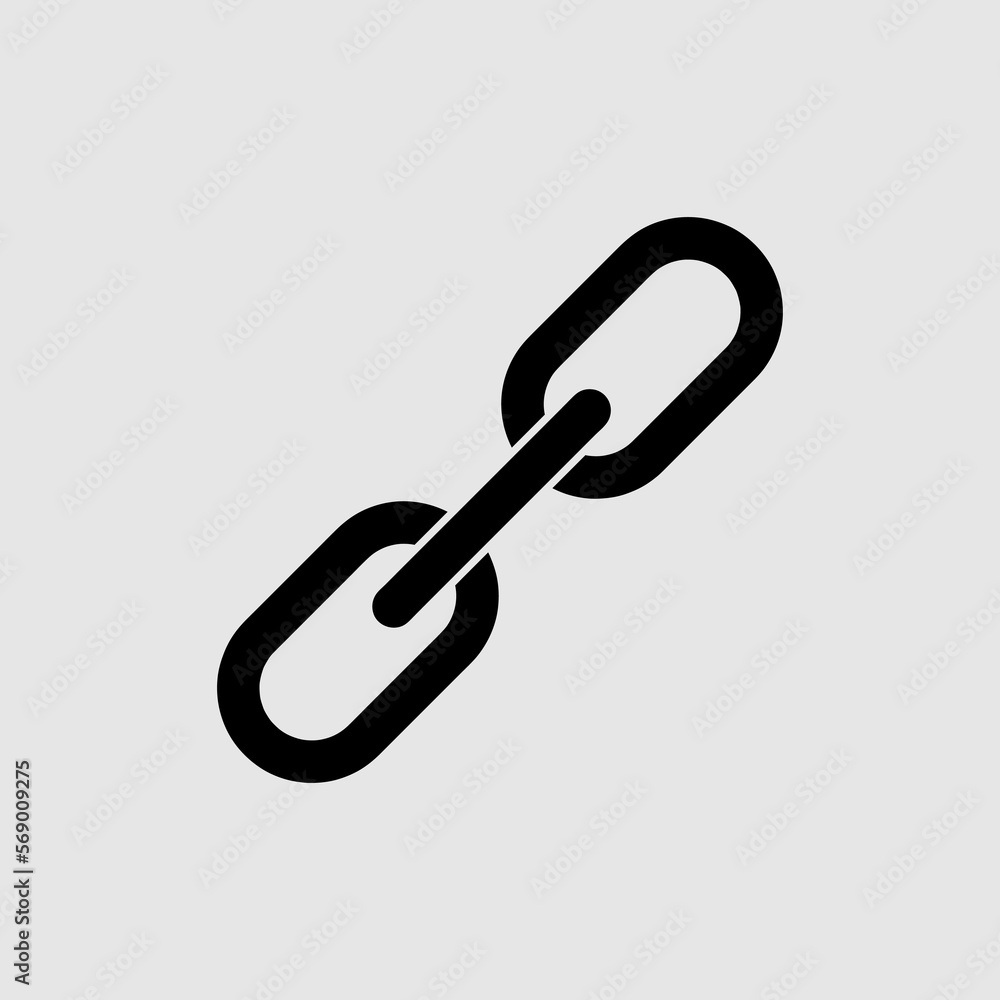 Link Icon. trendy style illustration on white background..eps Link Icon. trendy style illustration on white background..eps
