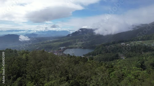 Forest in Sarangan lake. is a lake located in Lawu Mountain. precisely in Magetan district, East Java, Indonesia.
 photo