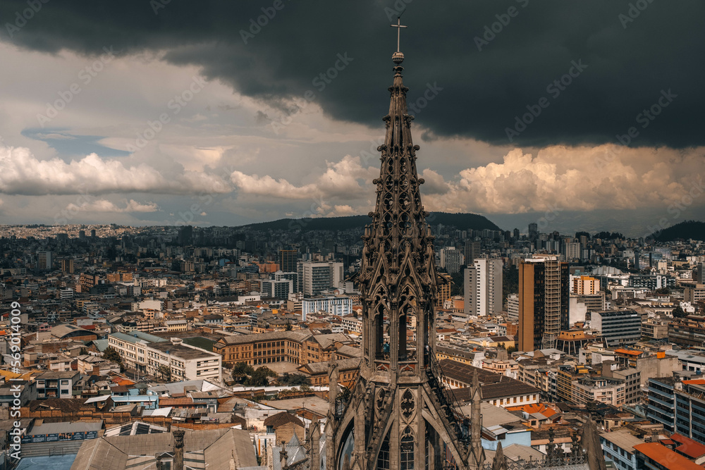 Fototapeta premium Quito,Ecuador