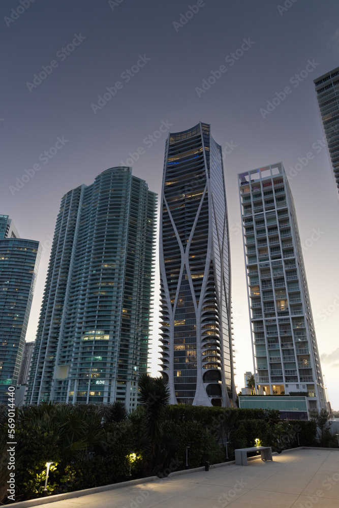 Fototapeta premium Downtown Miami