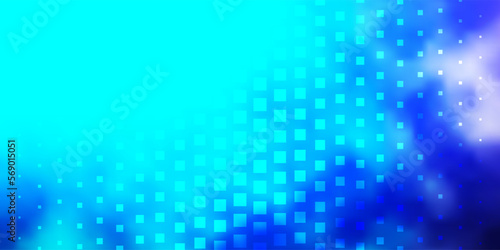 Light Pink, Blue vector layout with lines, rectangles.