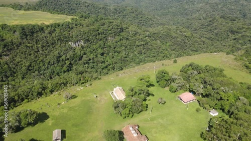 Aerial view of the 