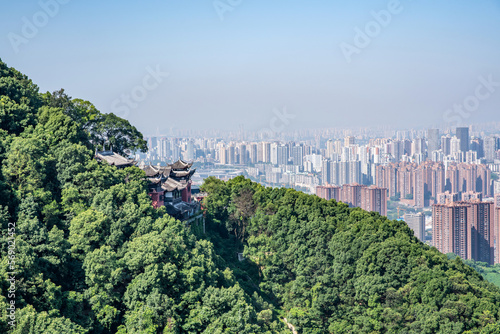 Laojun Cave Taoist Temple, Nanshan, Chongqing, China photo