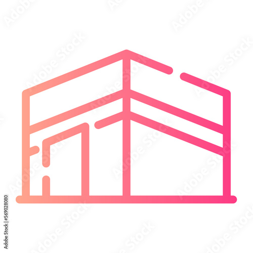 mecca gradient icon