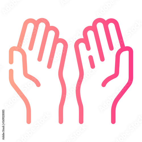 pray gradient icon