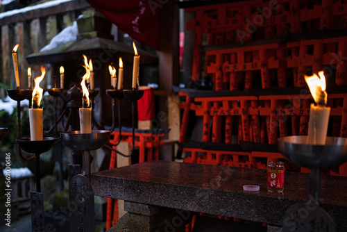 京都　伏見稲荷大社　境内風景