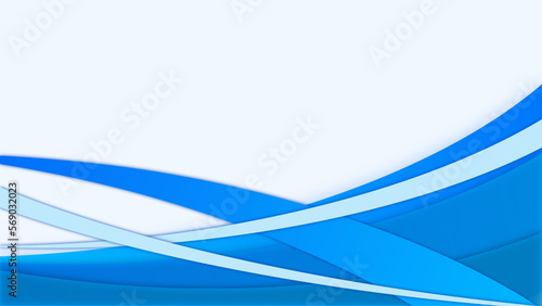 Abstract blue wave background. Blue wave, water wave, lines, blue sky background. Vector texture design poster banner blue wallpaper background.