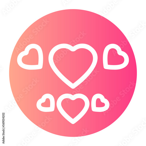like gradient icon