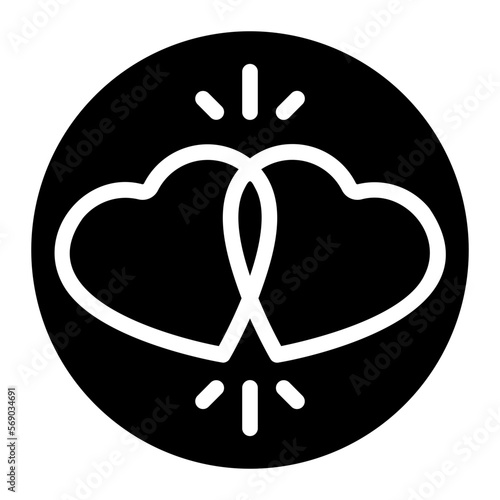 heart glyph icon