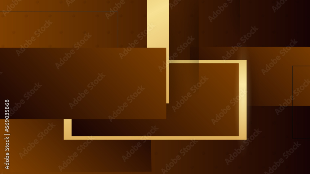 Wallpaper in geometric style overlay brown background. Abstract Elegant golden lines and brown Background. Wallpaper in geometric style overlay brown background. Abstract Elegant golden lines and brown Background.