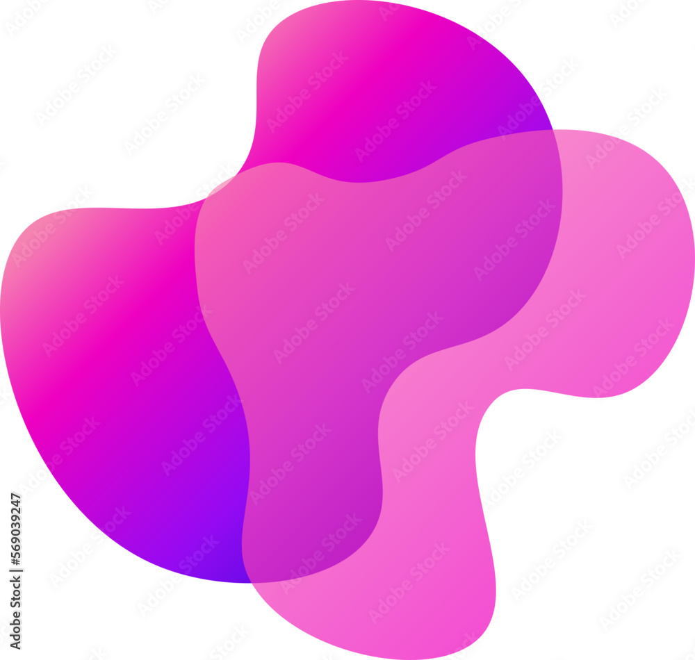 Abstract Gradient Illustration Element Abstract Gradient Illustration Element