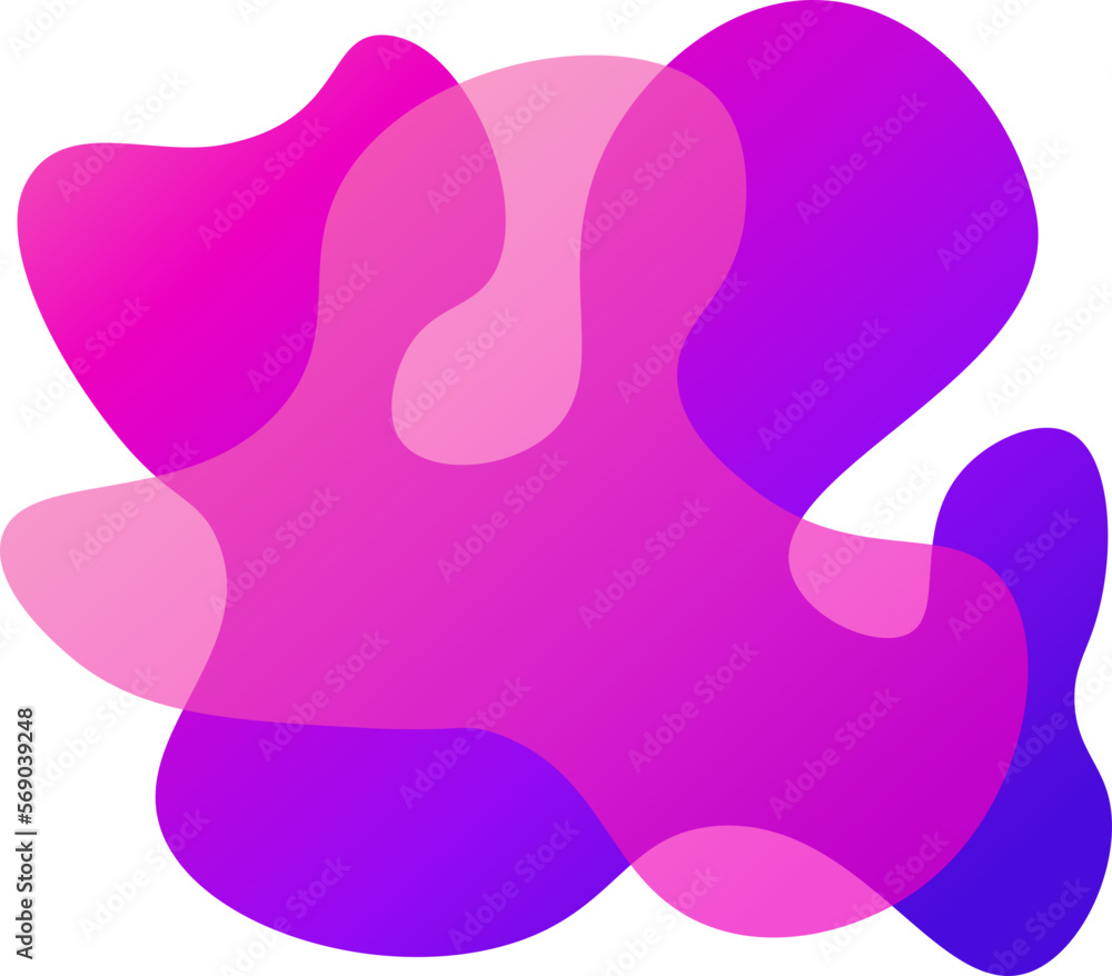 Abstract Gradient Illustration Element