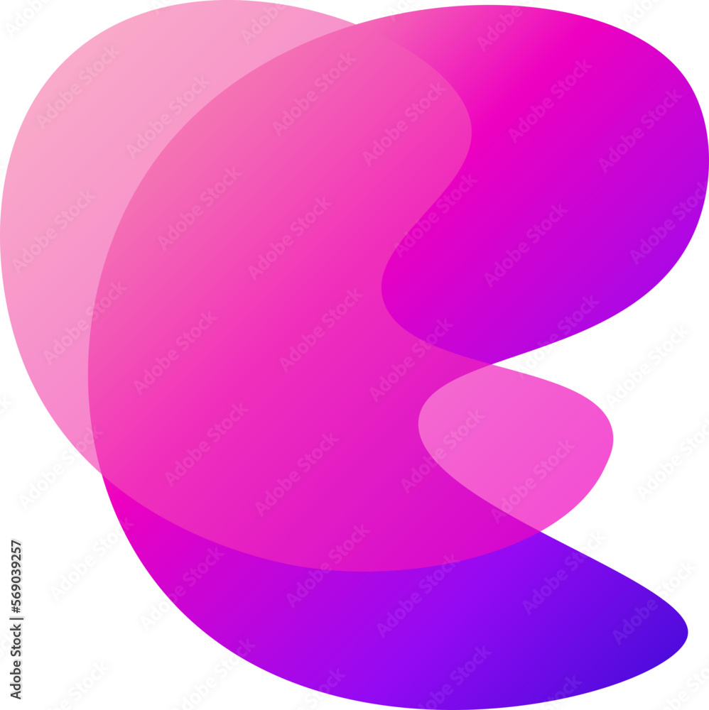 Abstract Gradient Illustration Element Abstract Gradient Illustration Element
