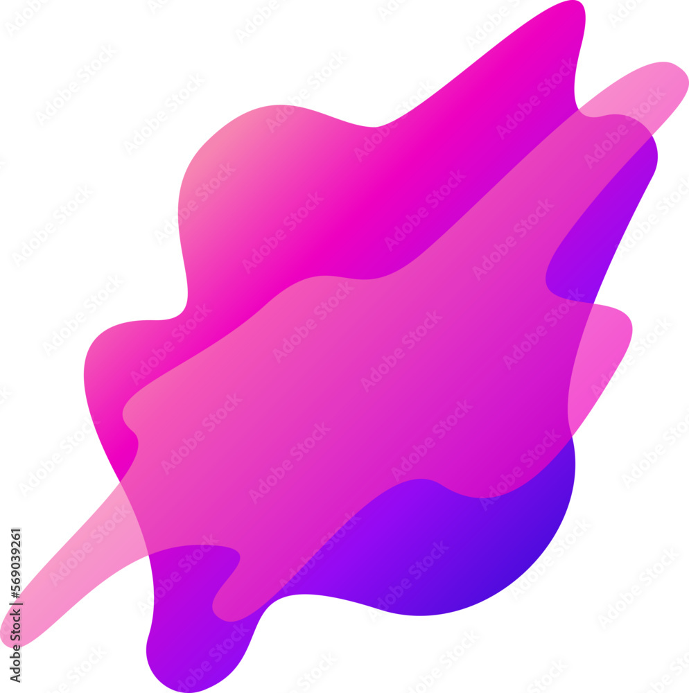 Abstract Gradient Illustration Element Abstract Gradient Illustration Element