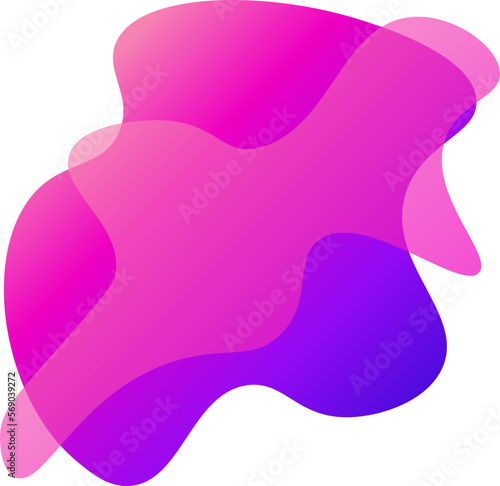 Abstract Gradient Illustration Element