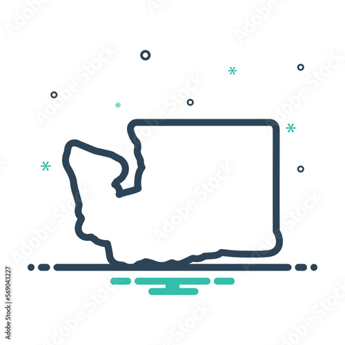 Mix icon for washington