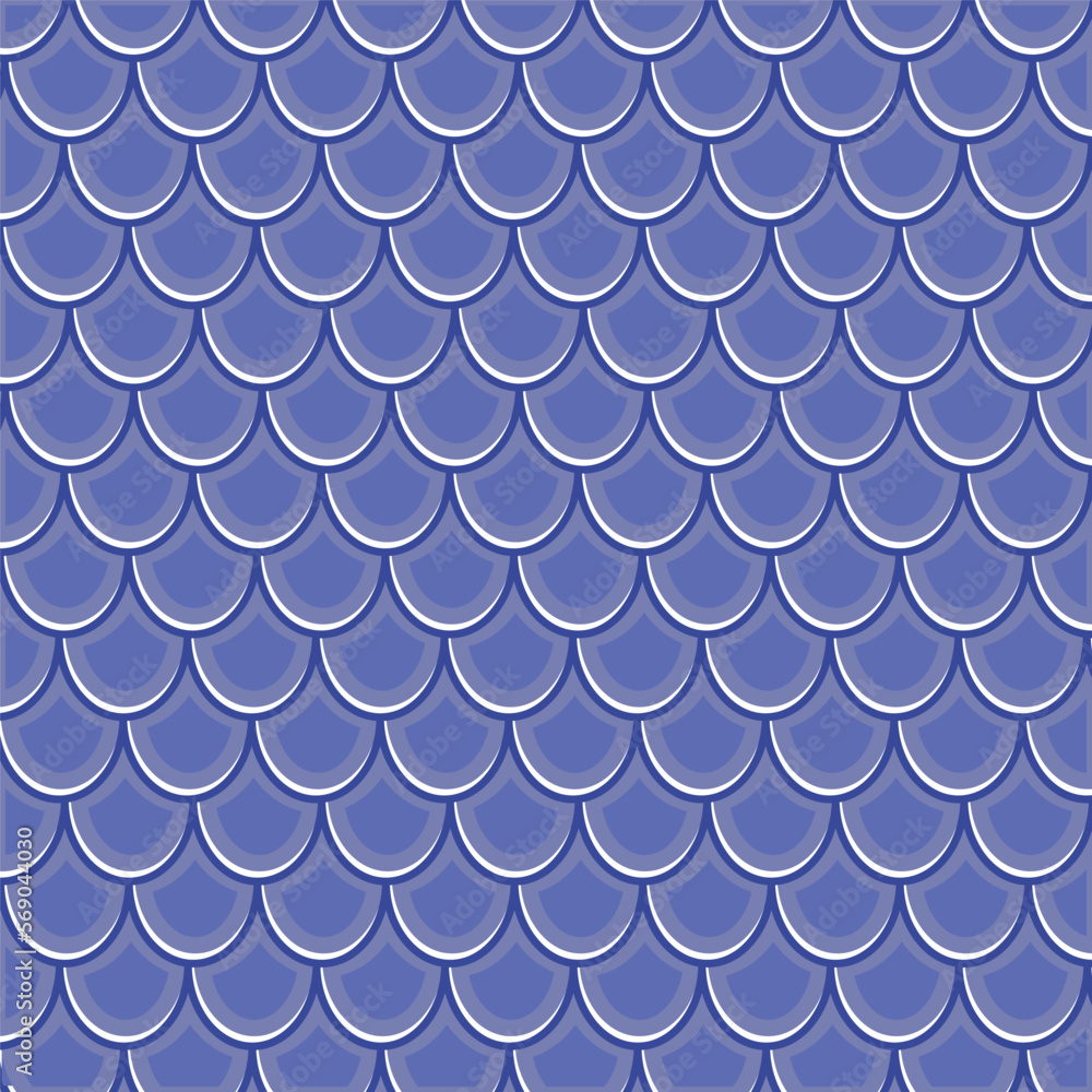 Seamless vector background with fish scales in purple color Seamless vector background with fish scales in purple color