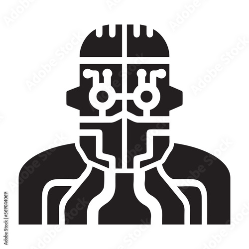 Android, cybernetics icon