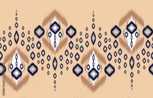 Geometric ethnic pattern seamless oriental. Fabric pattern. Design for fabric, curtain, background, carpet, wallpaper, clothing, shirts, dresses, wrapping, batik, vector illustration. Pattern style.
