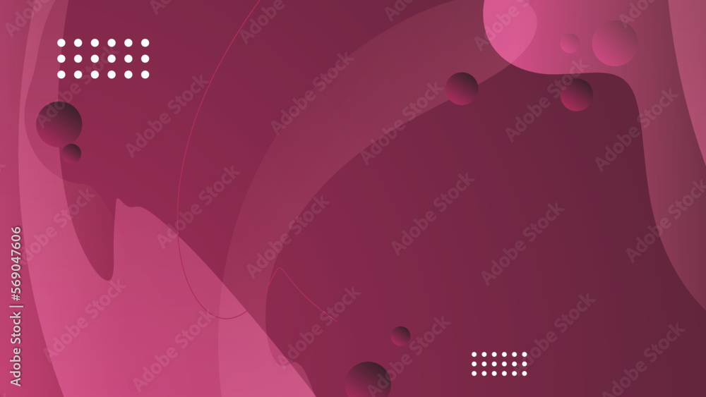 Abstract pink magenta background with liquid waves. Geometric modern digital wallpaper. Copy space. Trendy color. Design templates like background, landing page, poster, banner, homepage.