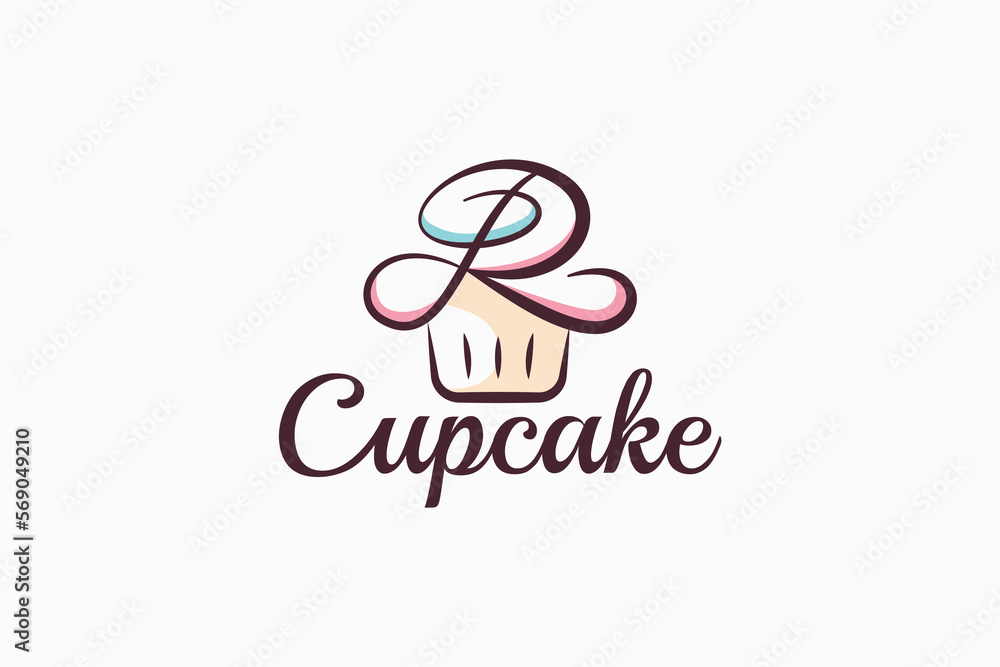 r cupcake logo with a combination of stylist cupcake and letter r for any business, especially for bakeries, cakeries, cafe, etc. r cupcake logo with a combination of stylist cupcake and letter r for any business, especially for bakeries, cakeries, cafe, etc.