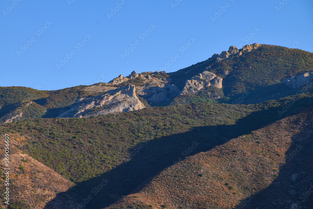 Boney Mountain from Rancho Sierra Vista, Santa Monica Mountains