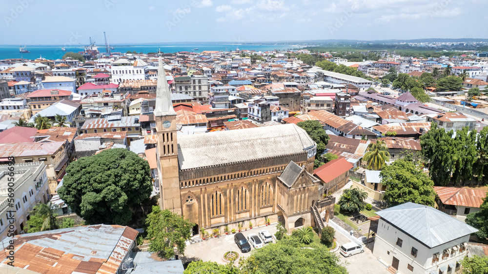 Anglican Cathedral Christ Church in Stone Town, Zanzibar city